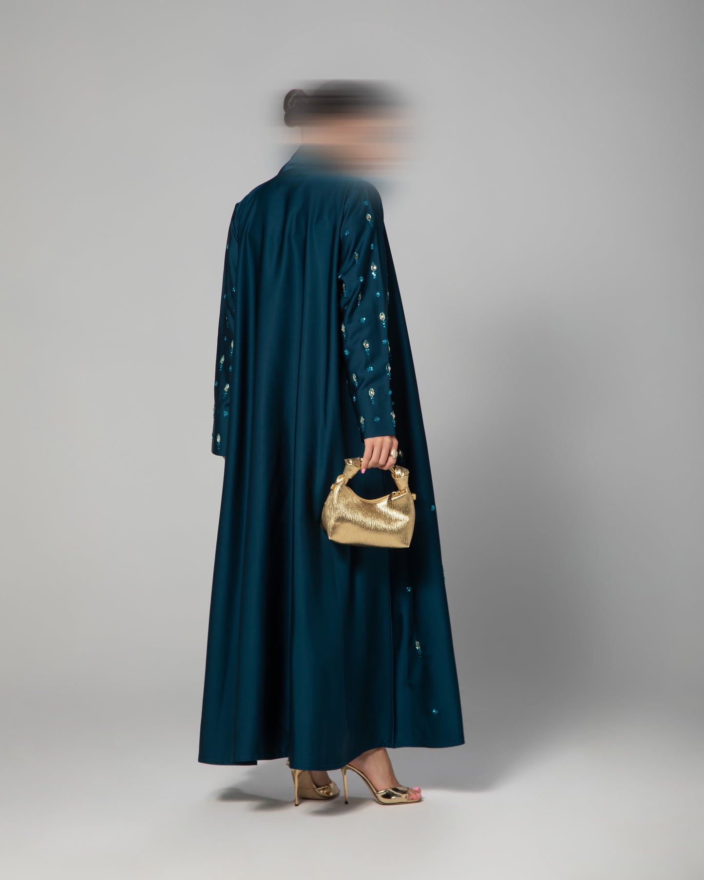 JASMINE ABAYA - OCEAN BLUE