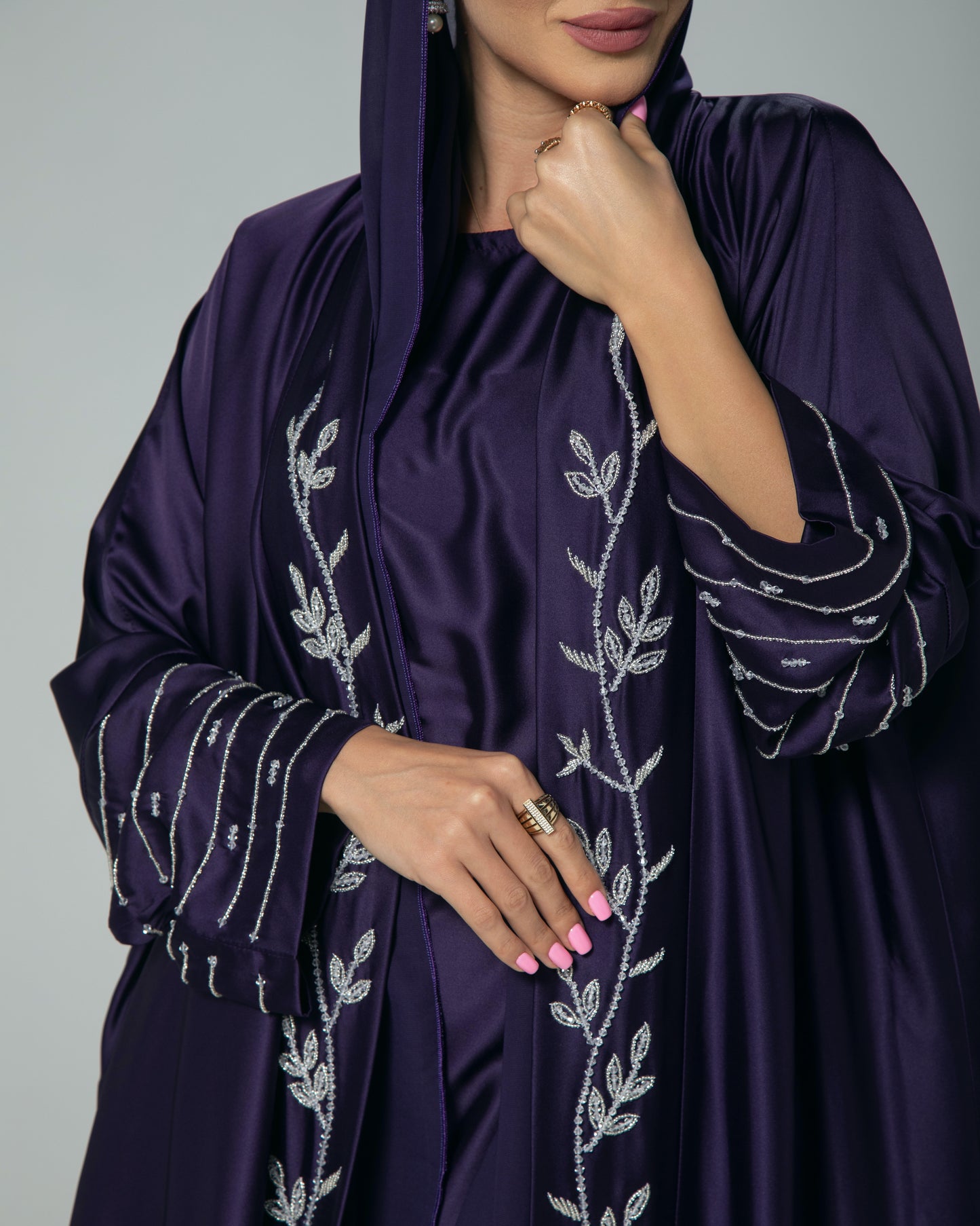 AMANI ABAYA - ROYAL PURPLE