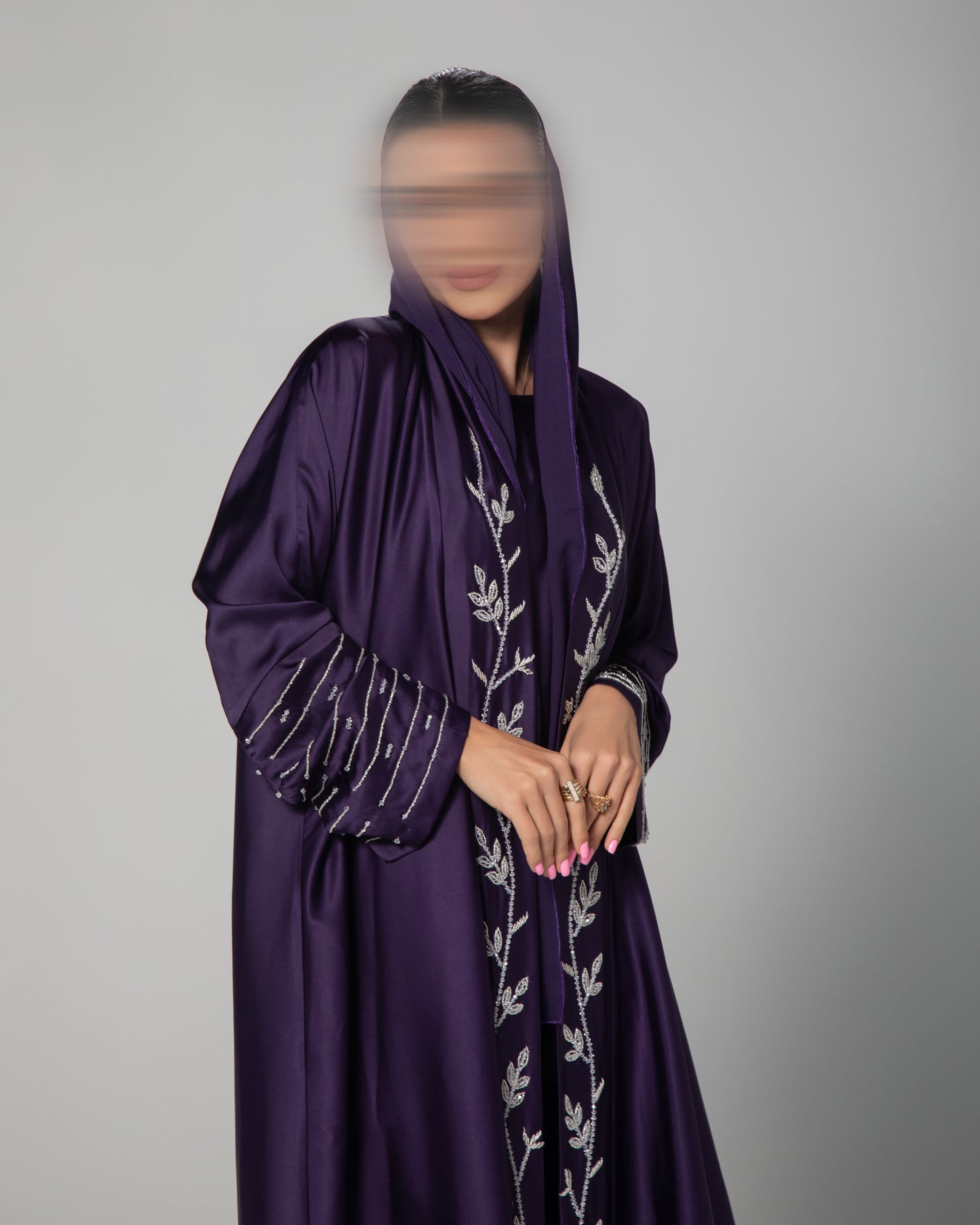 AMANI ABAYA - ROYAL PURPLE